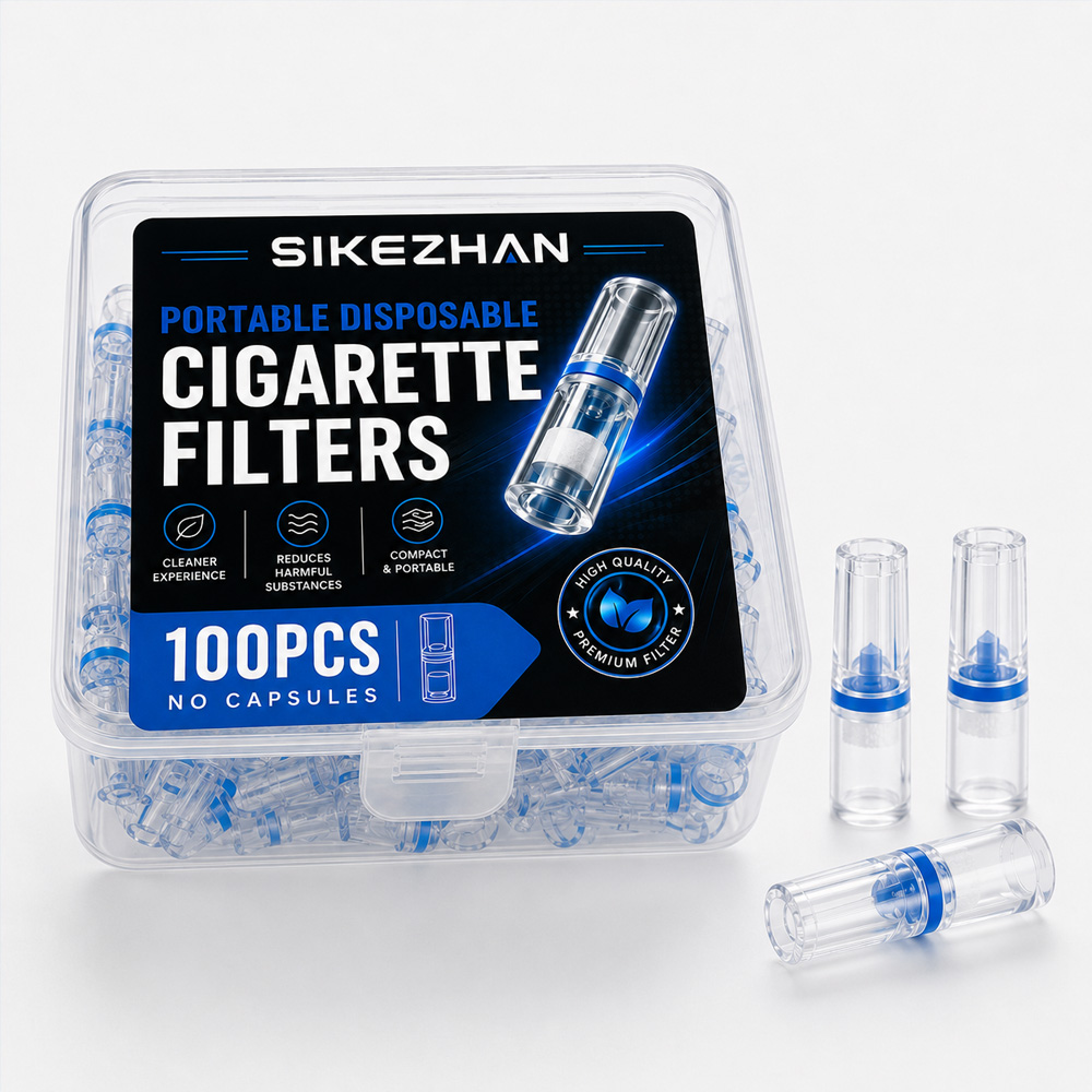 Travel Accessories Us - 100 Filtros Desechables Portátiles para Boquilla,