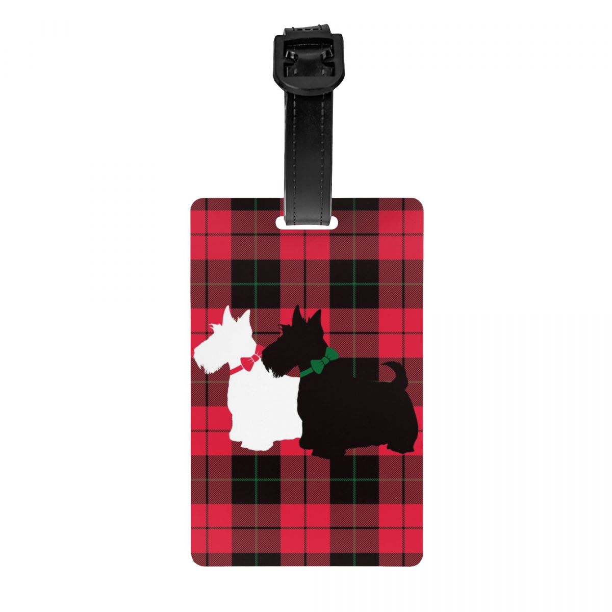 Travel Accessories Vogue - Etiquetas de equipaje personalizadas Vogue Tartan