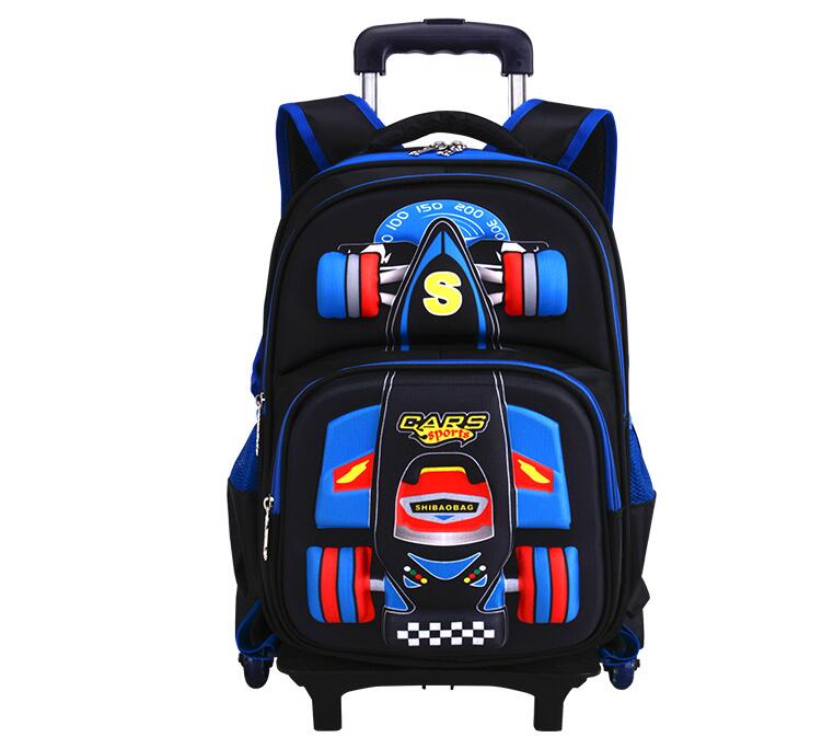 Travel Accessories Toddler - Mochila escolar con ruedas para niños,