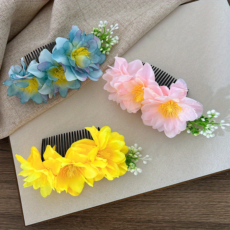 Travel Accessories Bunnings - Peineta floral pura y etérica para