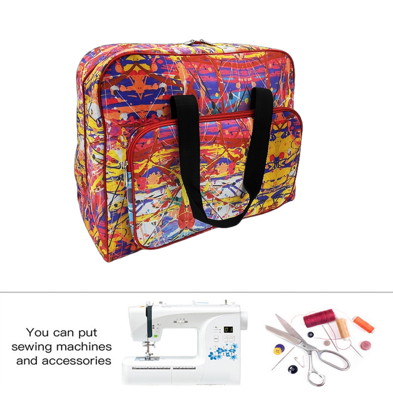 Travel Accessories Organizer Case - Estuche de transporte para máquina de