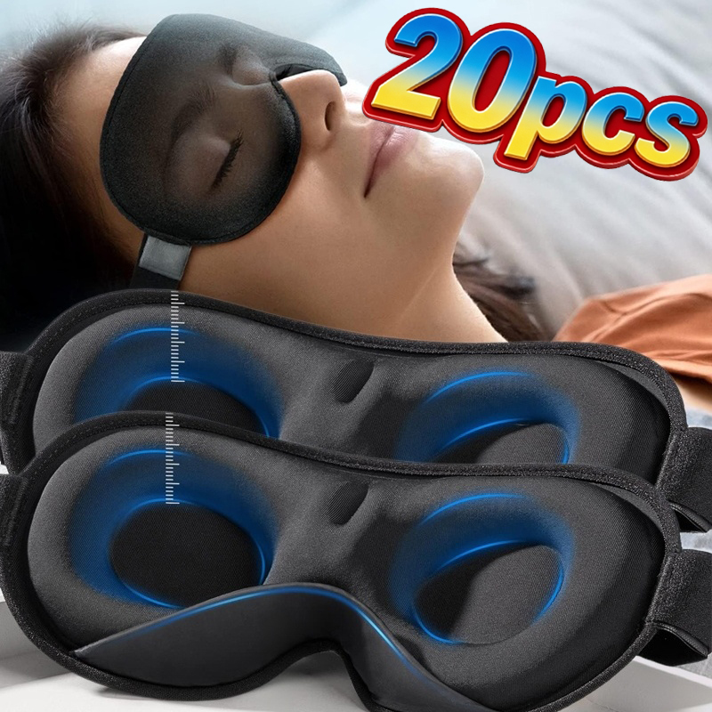 Eye Mask Sleep Travel - Antifaz 3D Cómodo y Transpirable con