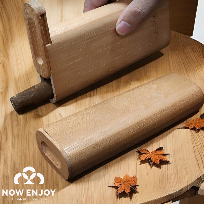 Travel Accessories Us - Estuche Portátil para Cigarros de Madera