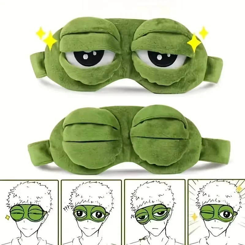 Travel Accessories Us - Antifaz con Forma de Rana para
