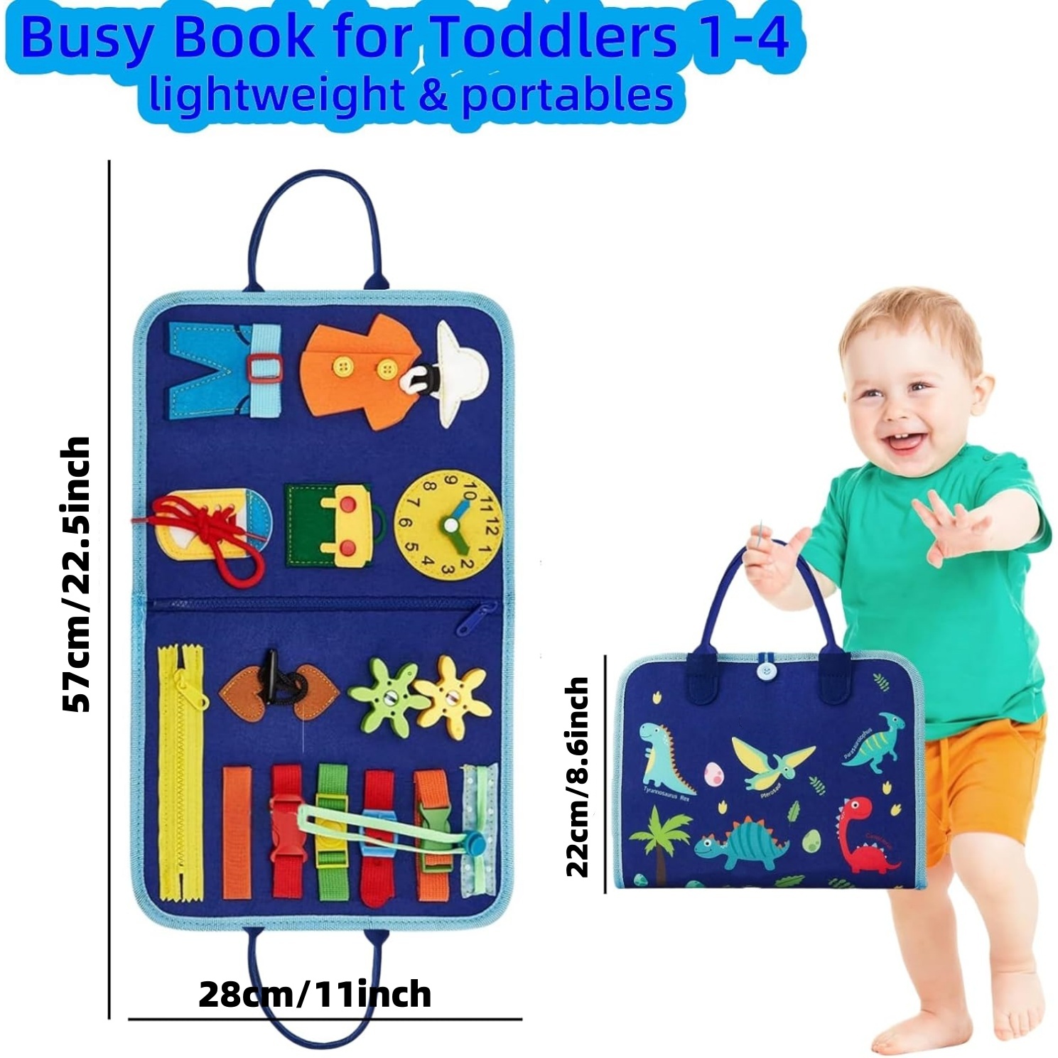 Tablero ocupado para niños peq - Travel Accessories Toddler reseña y precio