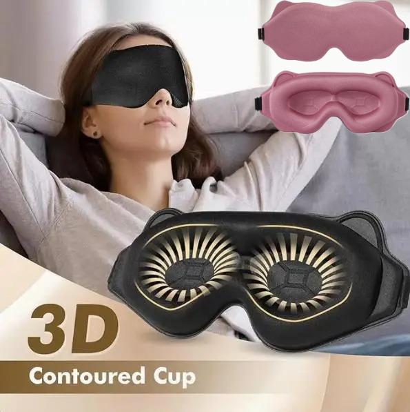 Máscara para dormir que bloque - Eye Mask Sleep Travel reseña y precio