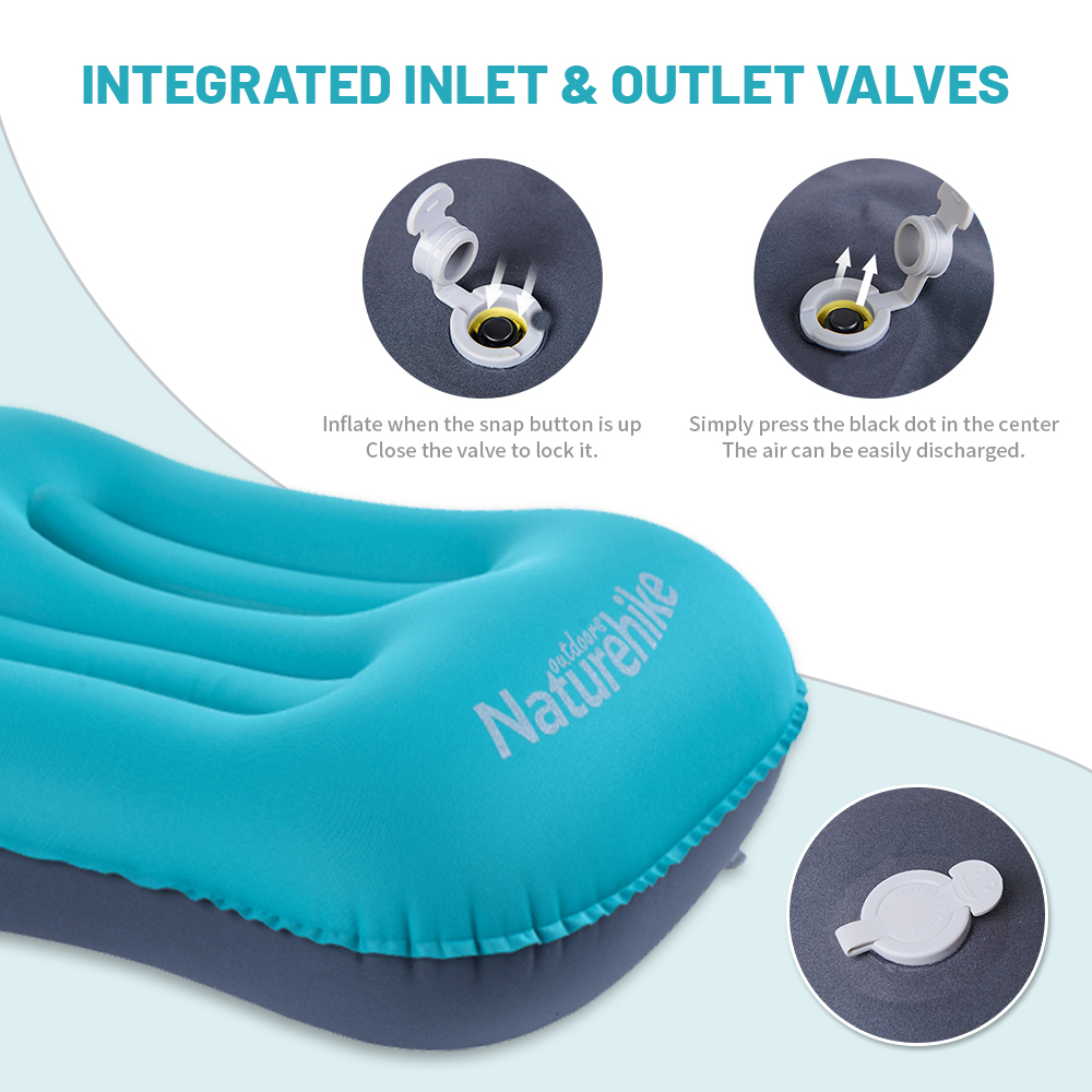 Naturehike-almohadas inflables - Travel Pillow Inflatable reseña y precio