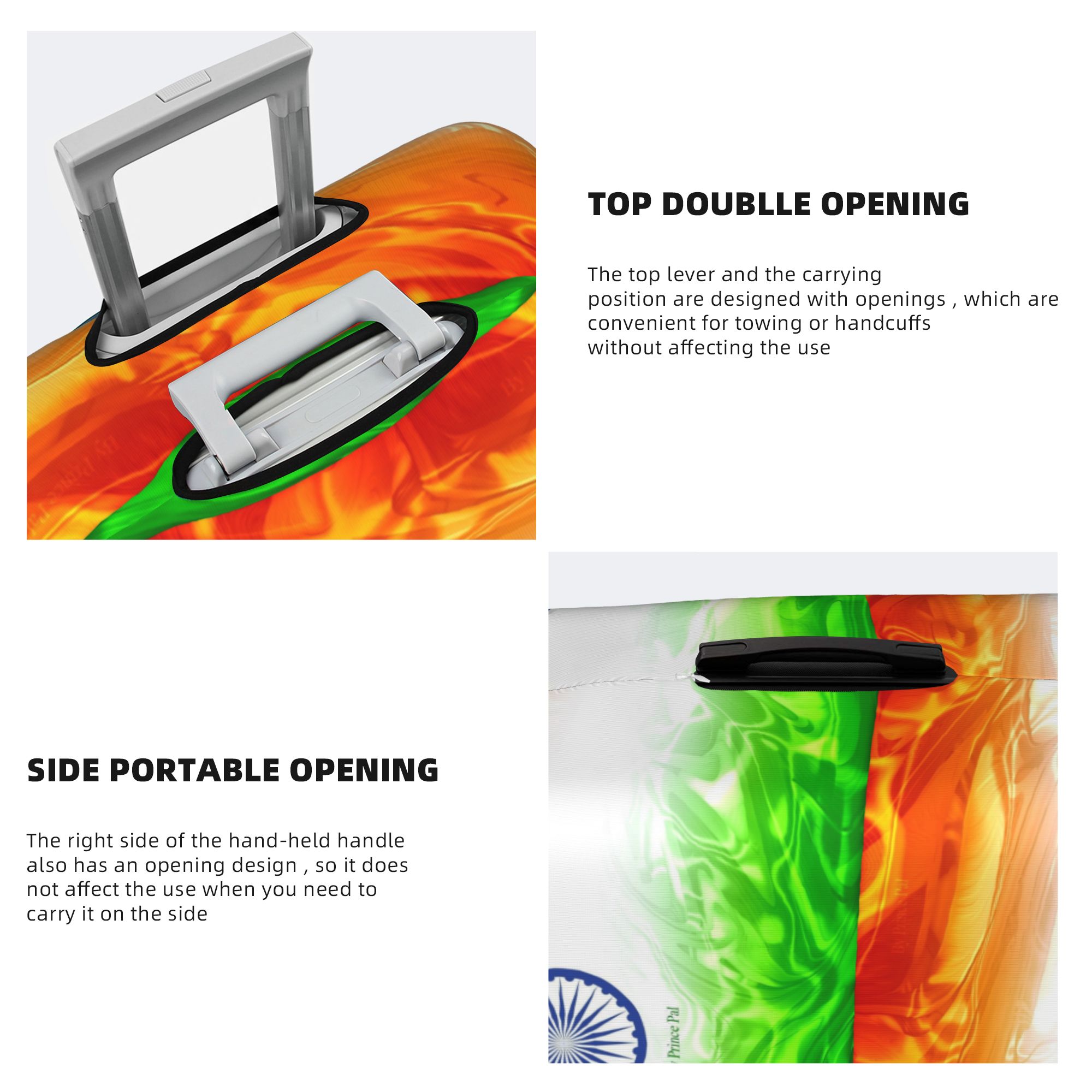 Protector de equipaje con dise - Travel Accessories India reseña y precio