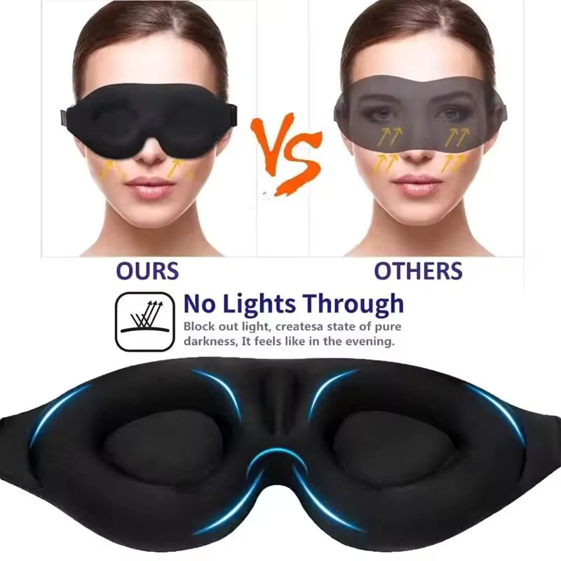 Máscara de Dormir 3D, Bloquea  - Eye Mask Sleep Travel reseña y precio