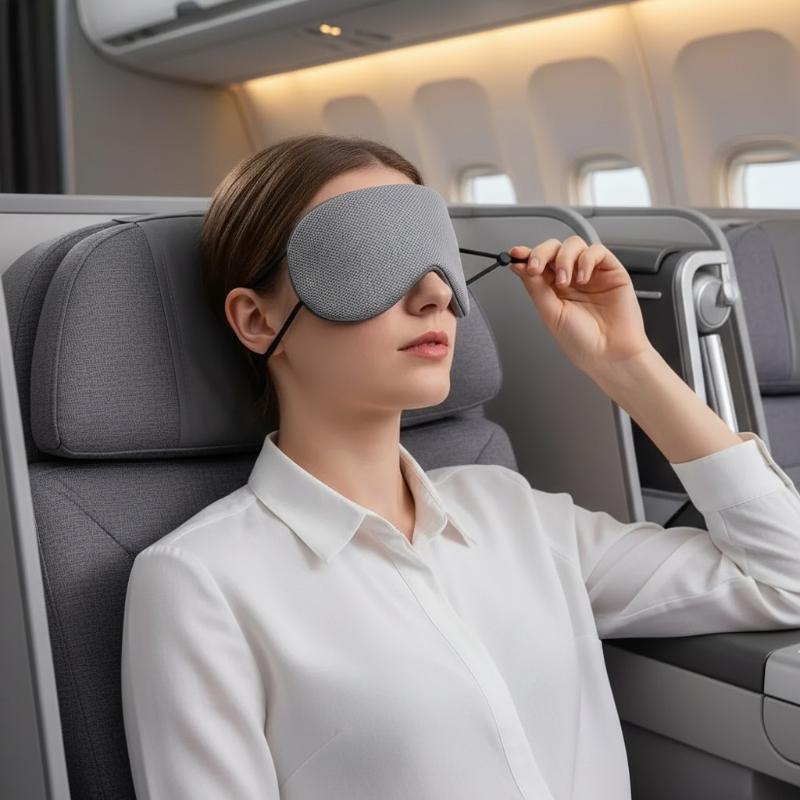 Máscara de ojos de seda fría y - Eye Mask Sleep Travel reseña y precio