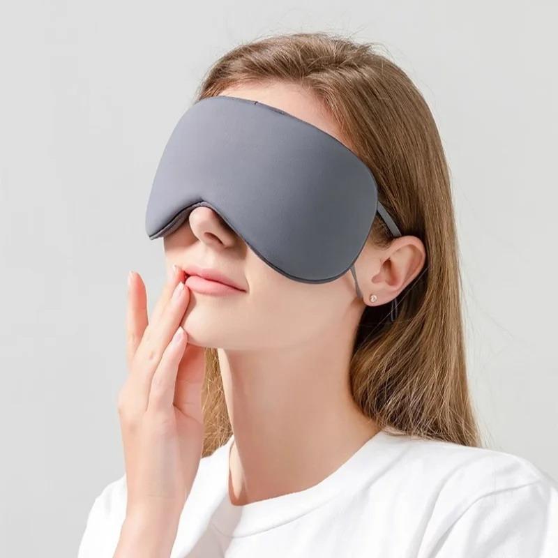 Máscara de ojos de seda fría y - Eye Mask Sleep Travel reseña y precio