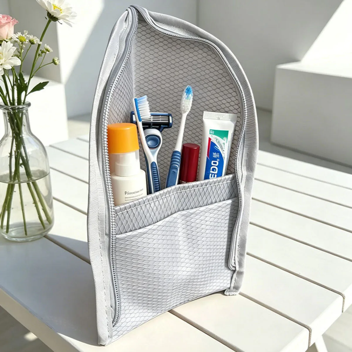 Bolsa de Aseo de Malla Vertica - Travel Accessories Organizer Case reseña y precio