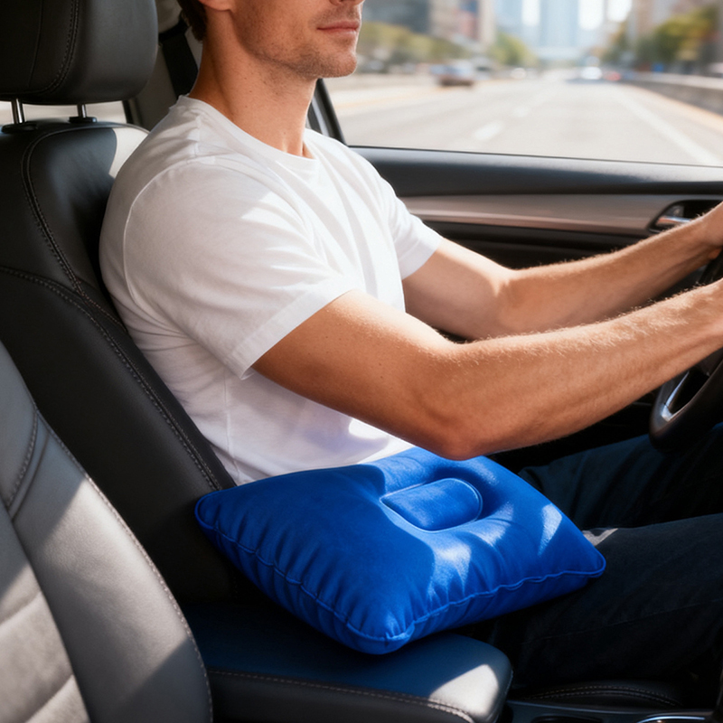 2 Almohadas Inflables de Viaje - Travel Pillow Inflatable reseña y precio