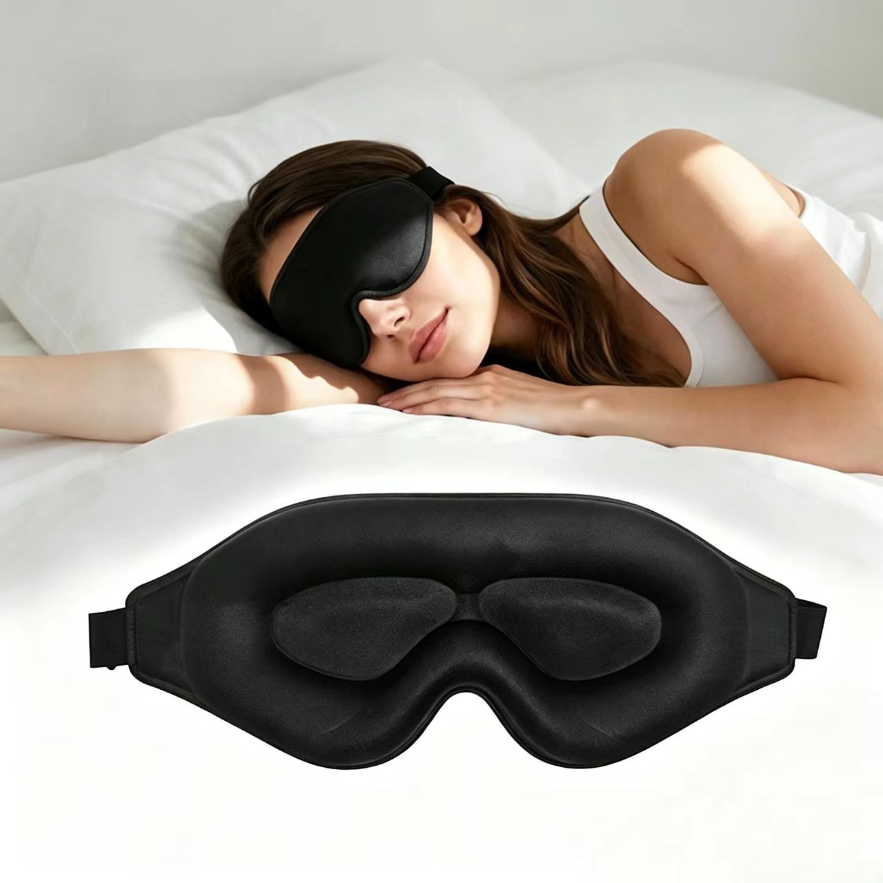 Antifaz 3D, Cómodo y Transpira - Eye Mask Sleep Travel reseña y precio