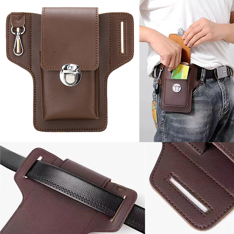 Riñonera de cuero PU multifunc - Travel Accessories Leather reseña y precio