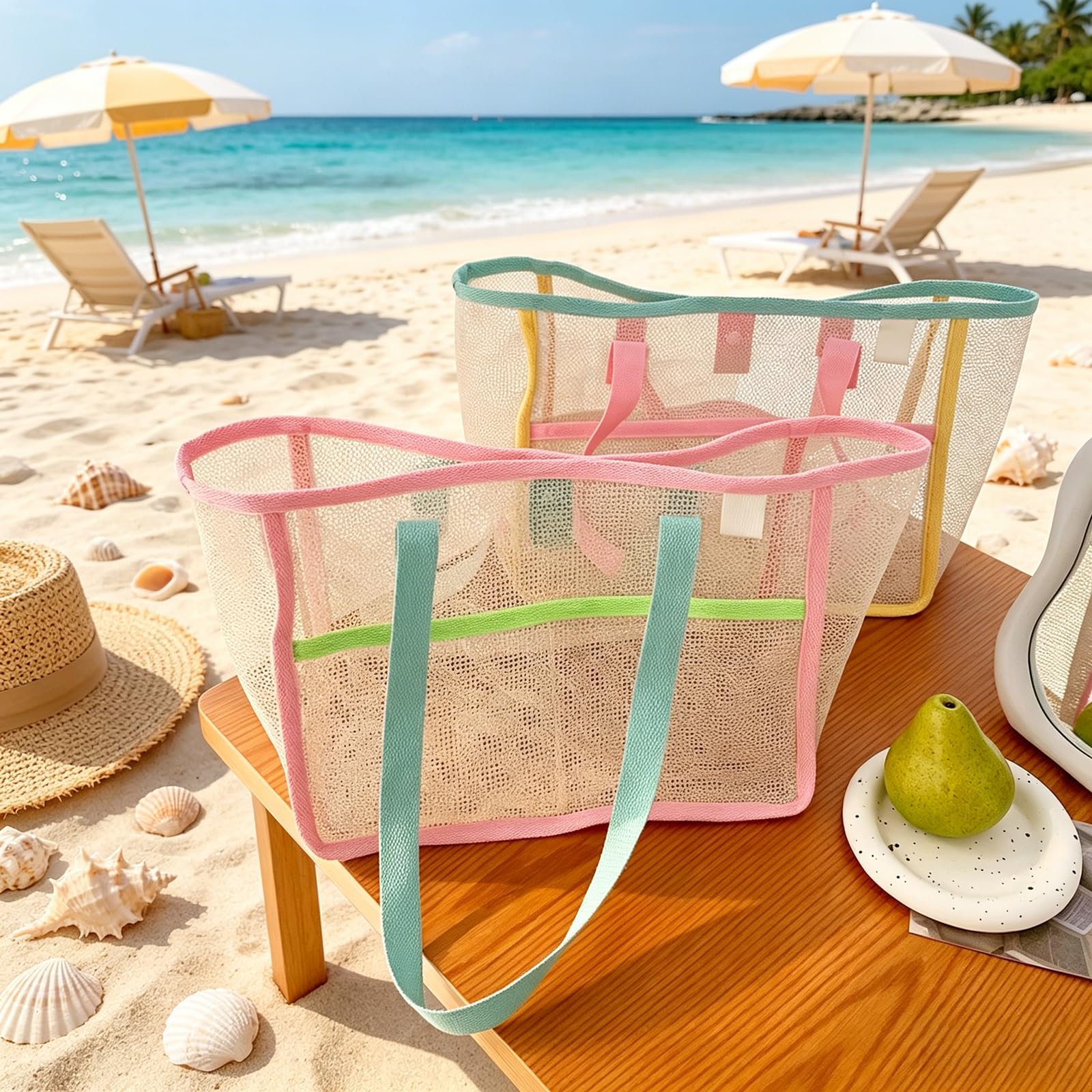 Bolsas de Playa para Mujer, Co - Travel Accessories Us reseña y precio
