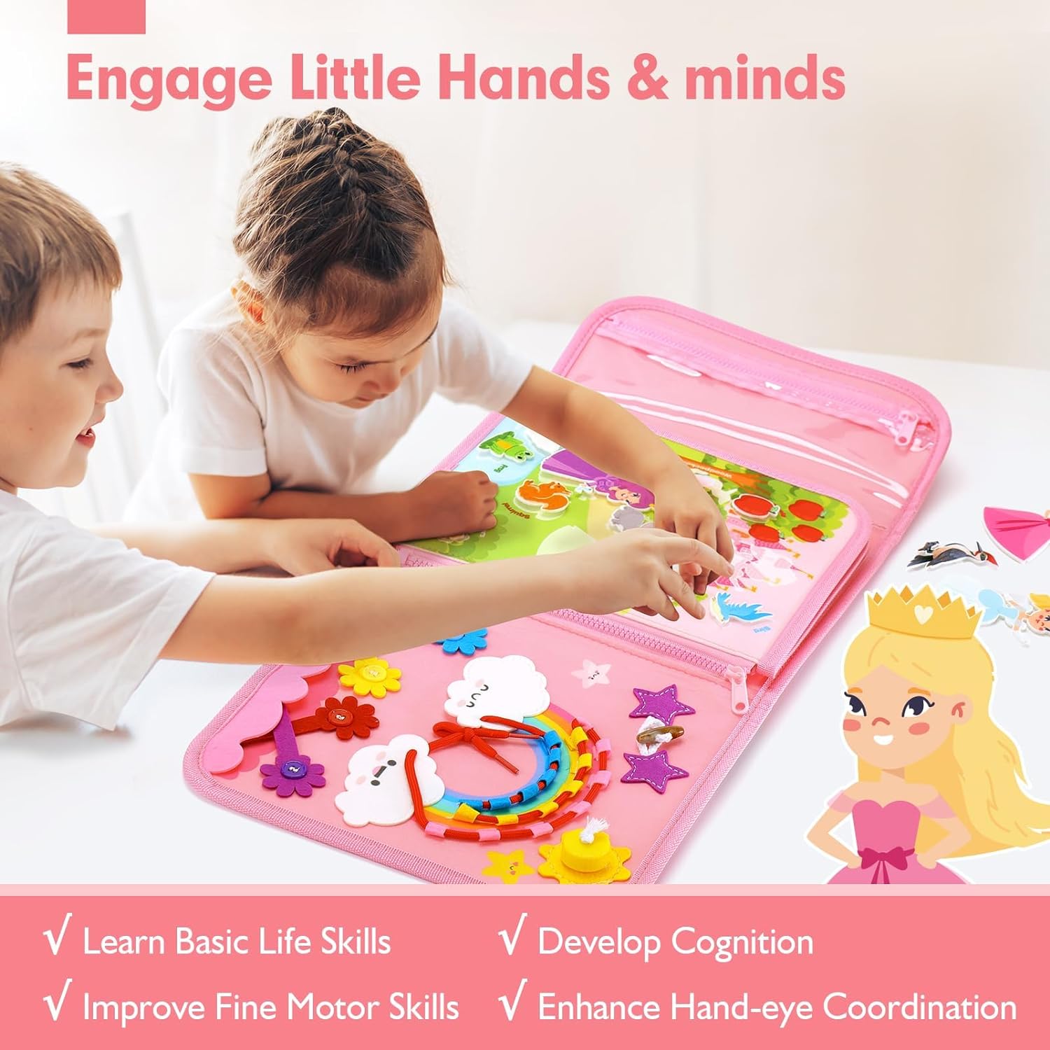 Tablero de juguete ocupado par - Travel Accessories Toddler reseña y precio