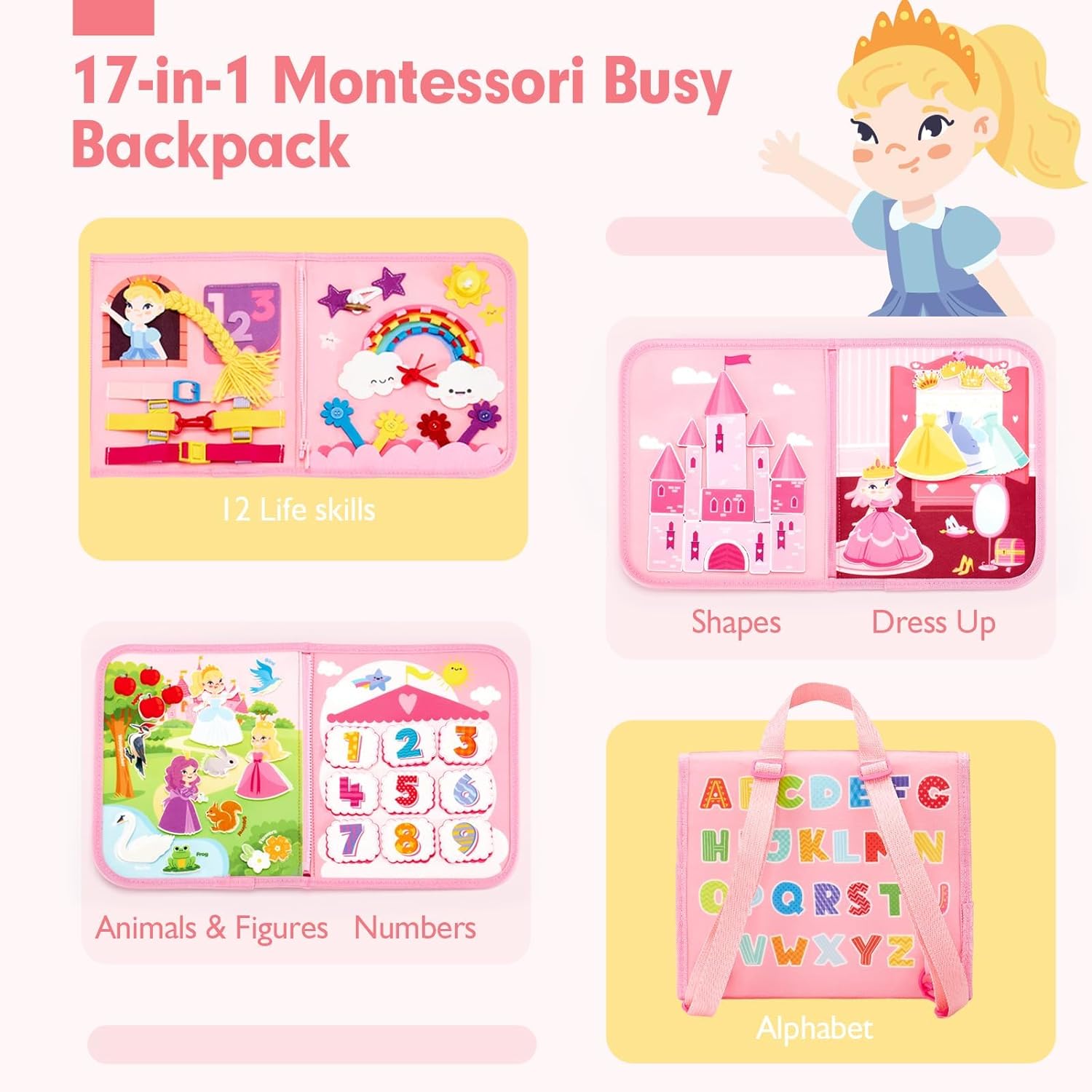 Tablero de juguete ocupado par - Travel Accessories Toddler reseña y precio