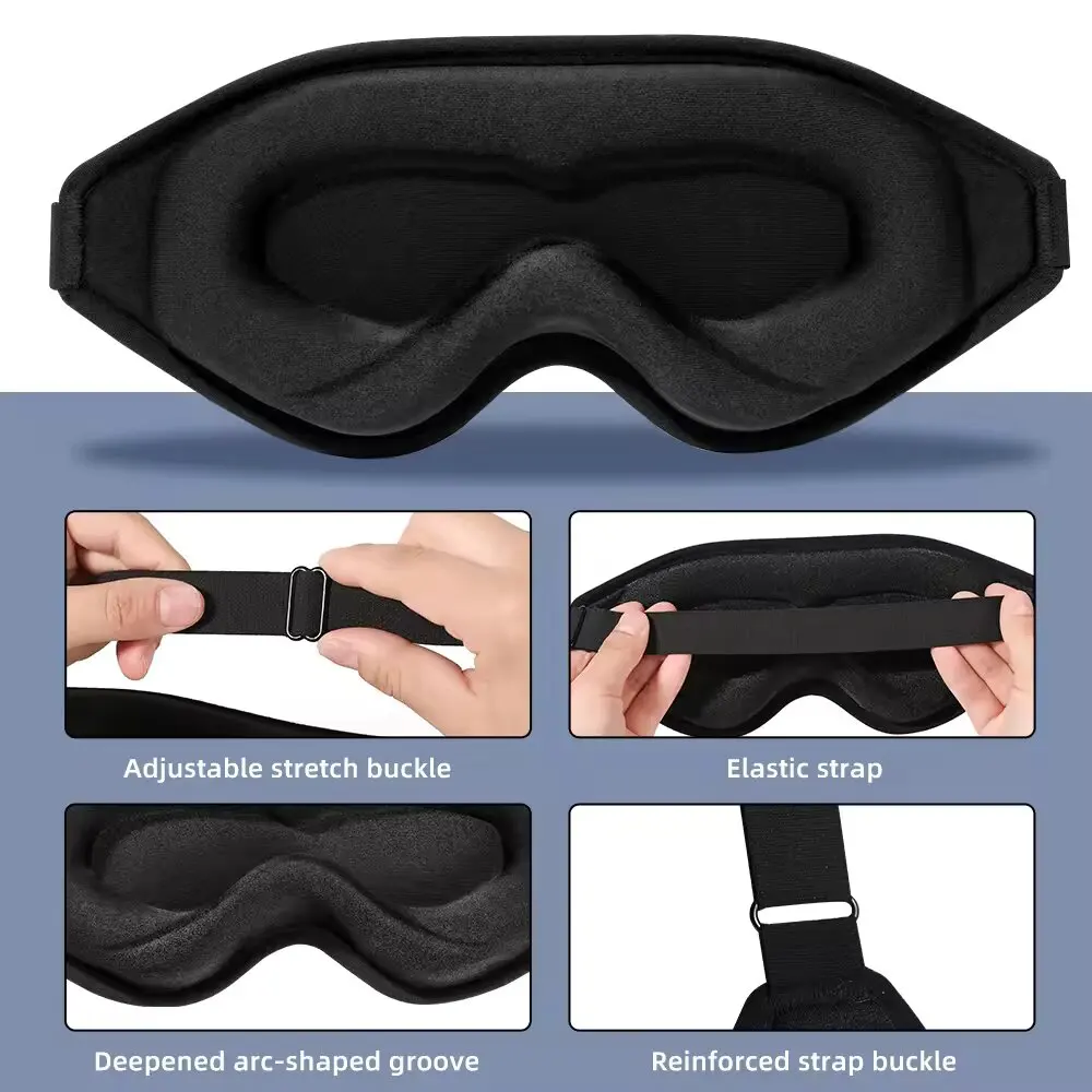 Nueva Máscara de Ojos 3D para  - Eye Mask Sleep Travel reseña y precio