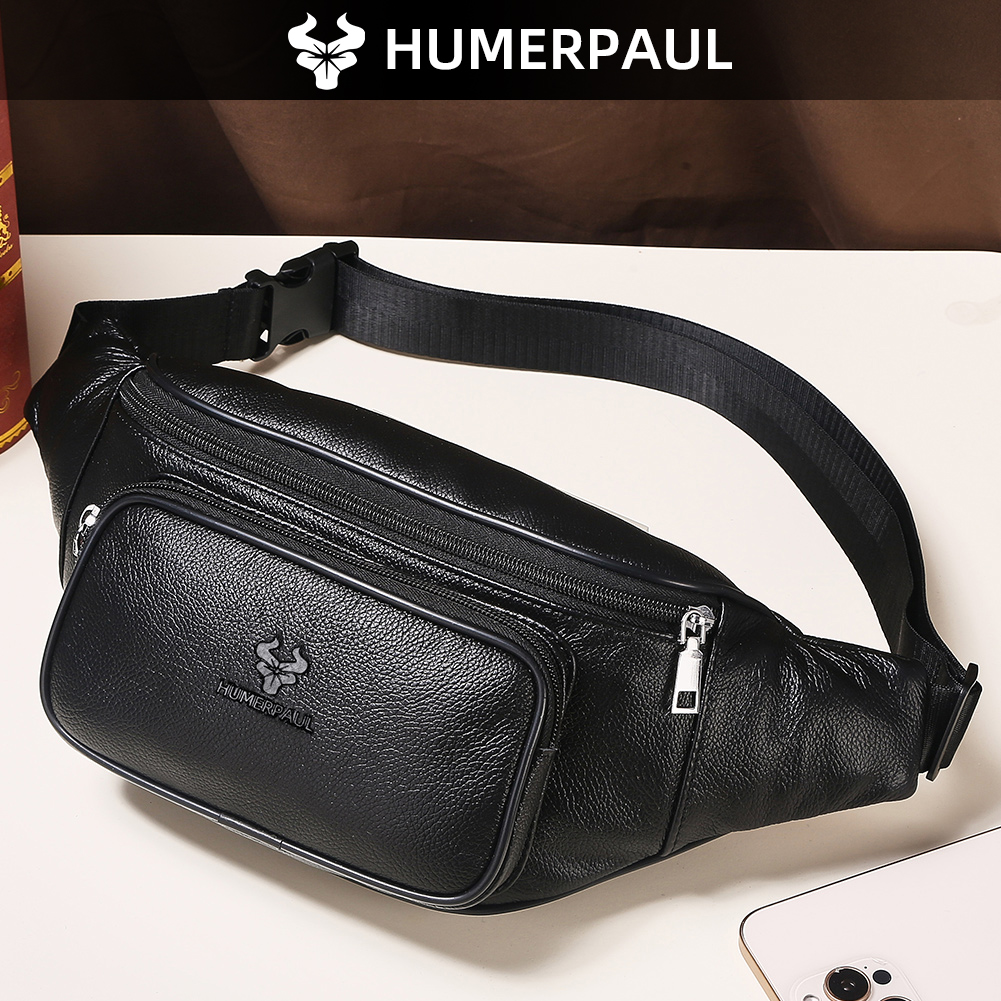 HUMERPAUL Riñonera de Cuero Ge - Travel Accessories Leather reseña y precio