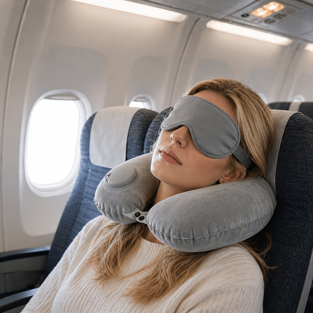 Almohada de Viaje Inflable SPD - Travel Pillow Inflatable reseña y precio