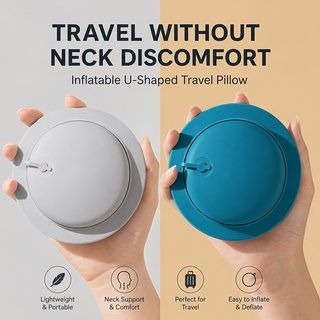 Almohada de Viaje Inflable SPD - Travel Pillow Inflatable reseña y precio