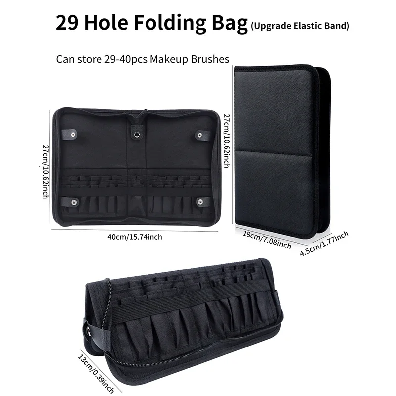 Bolsa plegable para brochas de - Travel Accessories Organizer Case reseña y precio