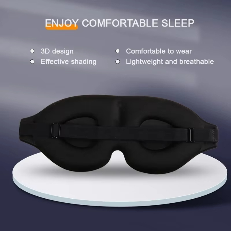 Antifaz 3D de Espuma Viscoelás - Eye Mask Sleep Travel reseña y precio